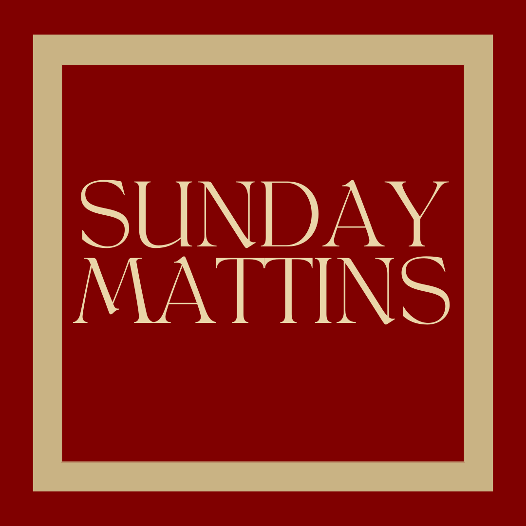 Sunday Mattins
