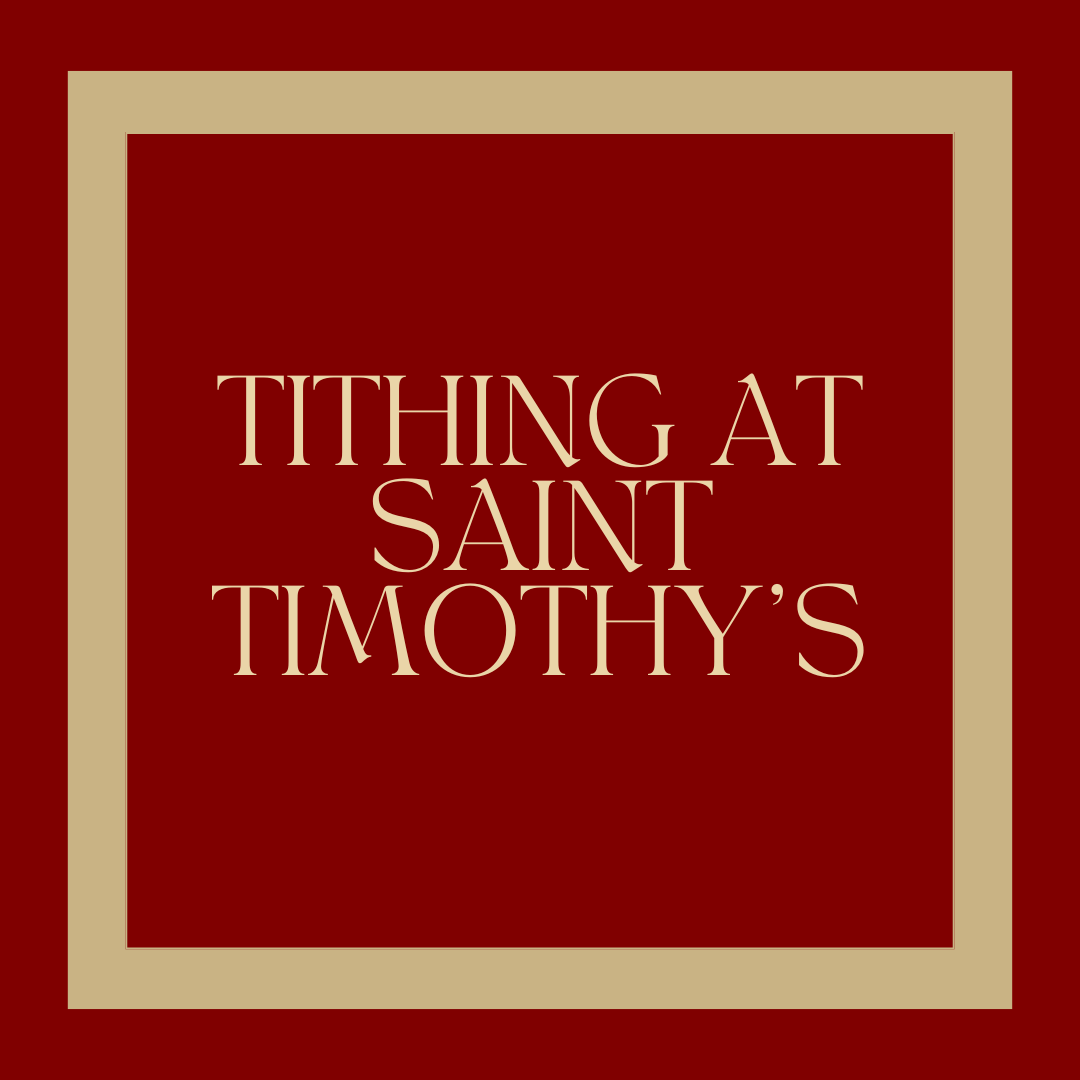 Please prayerfully consider how much you are contributing to our parish community