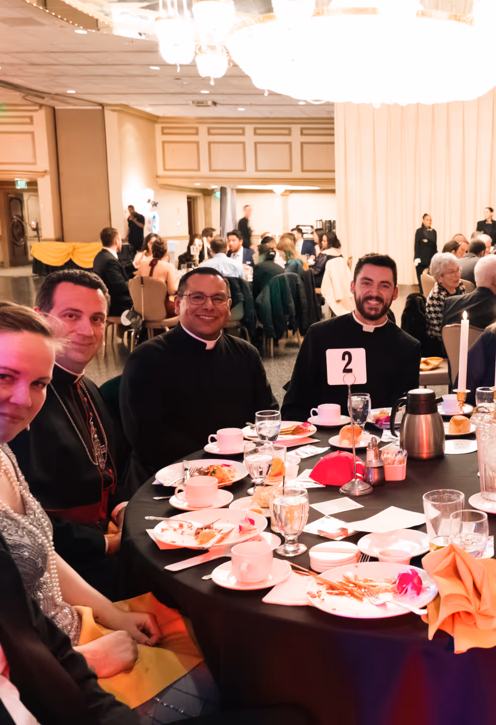 Guests gathered at a previous Saint Timothy’s Gala